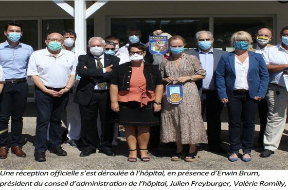 Rotary Club : 42 000 € à l’hôpital St-François